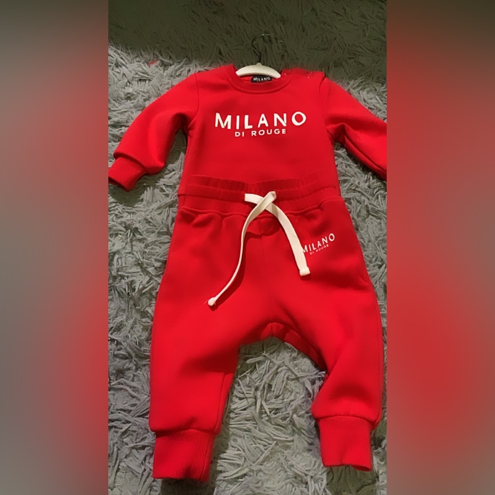 Fall winter set Milano baby set Di rouge